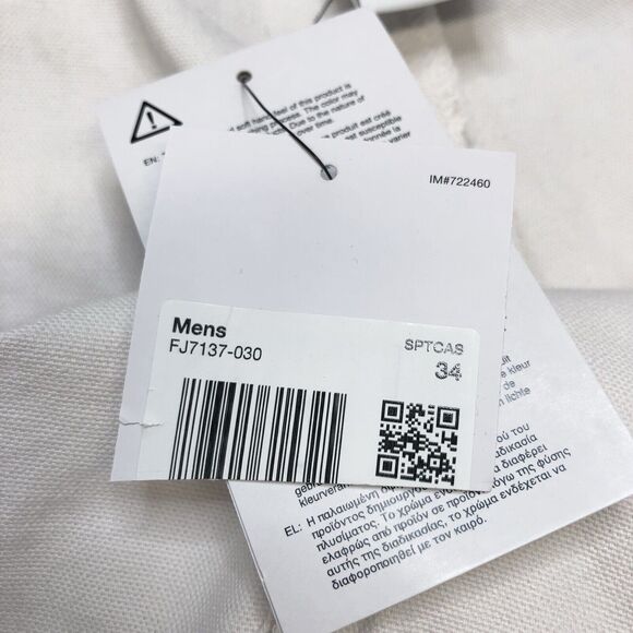 Nike Life Woven P44 Cargo Canvas Shorts White FJ7137-030 Men’s Size 34 - Picture 6 of 8